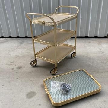 Vintage Sylvan Kaymet Trolley Warmhoudplaat en los dienblad beschikbaar voor biedingen