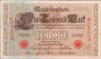 Reichsbiljetten 1000 MARK   1910, Postzegels en Munten, Setje, Duitsland, Ophalen of Verzenden