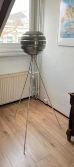 Vintage lamp Aluminium Vloerlamp Eglo Mercure, Huis en Inrichting, Lampen | Vloerlampen, Ophalen, Zo goed als nieuw, Metaal, 150 tot 200 cm