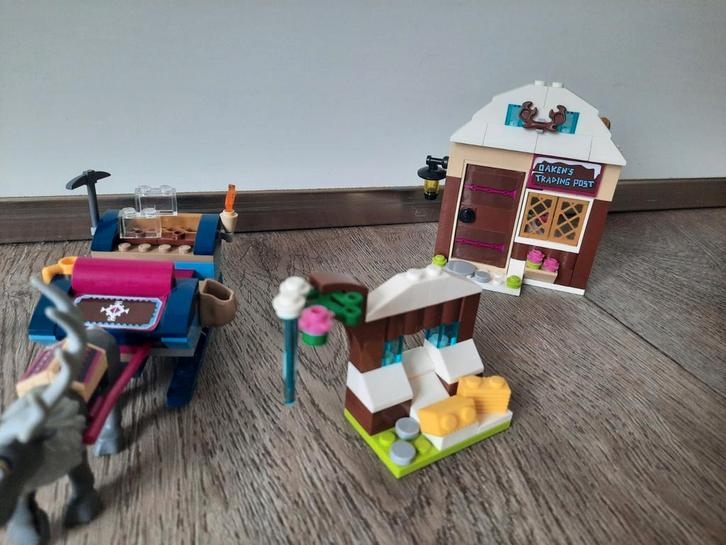 Lego Disney Frozen 41066 Slee-avontuur met Anna & Kristoff, Kinderen en Baby's, Speelgoed | Duplo en Lego, Zo goed als nieuw, Lego
