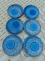 Select dinner ware | Ontbijtbordjes 21 cm | 6x Vernic | Blau, Huis en Inrichting, Ophalen of Verzenden, Zo goed als nieuw, Bord(en)