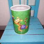 Winnie de Pooh spaarpotten, Ophalen, Zo goed als nieuw, Metaal of Blik, Strip- of Tekenfilmfiguur