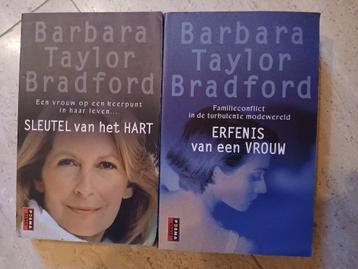 2 boeken van Barbara Taylor Bradford beschikbaar voor biedingen