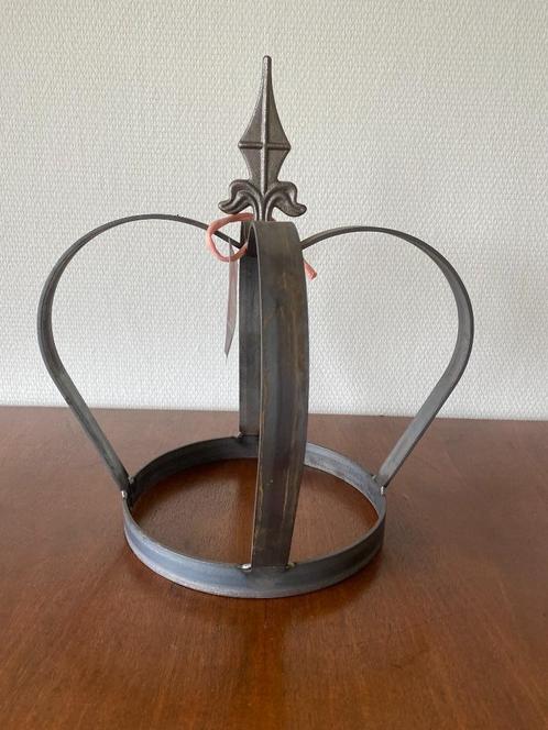Kroon van smeedijzer – Vorstenkroon. Nieuw., Huis en Inrichting, Woonaccessoires | Overige, Nieuw, Ophalen of Verzenden