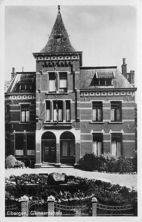 (378-342-037) Eibergen Gemeentehuis, Verzamelen, Ansichtkaarten | Nederland, Gelderland, Ophalen of Verzenden