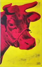 Andy Warhol - Cow - Red on Yellow - XXL Offset, Verzenden