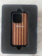 Riva - Original IPhone Case - Zwart Mahoniehout, Ophalen of Verzenden, Gebruikt, IPhone 12