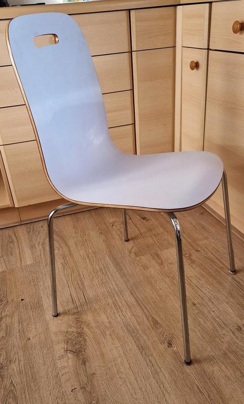 Vier stuks keuken/eetkamer stoelen, Huis en Inrichting, Stoelen, Gebruikt, Metaal, Ophalen