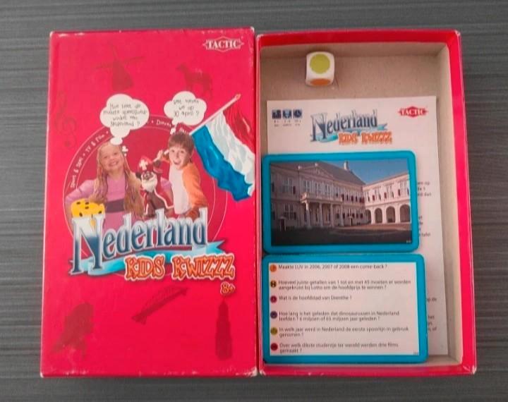 Nederland Kids Kwizzz, Tactic, Kinderen en Baby's, Speelgoed | Educatief en Creatief, Zo goed als nieuw, Ophalen of Verzenden