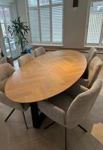 Eettafel - 220 cm lang, 110 cm breed, Ophalen, Gebruikt, 100 tot 150 cm, 200 cm of meer