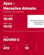 Ajax - Heracles Almelo 413/414, Twee personen, Augustus