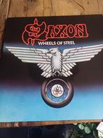Saxon - Wheels of steel, lp, Cd's en Dvd's, Vinyl | Hardrock en Metal, Ophalen of Verzenden, Gebruikt
