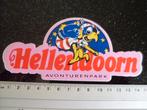 sticker avonturenpark hellendoorn logo papegaai piraat, Verzenden, Zo goed als nieuw, Bedrijf of Vereniging