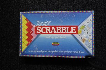 div kinderspellen o.a. scrabble junior,  beschikbaar voor biedingen
