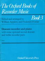 William Appleby -The Oxford Books of Recorder Music - Book 3, Muziek en Instrumenten, Gebruikt, Ophalen of Verzenden, Artiest of Componist