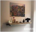 Wandplank steigerbuis met steigerhout NIEUW, Info@hout-art.nl, Nieuw, Ophalen of Verzenden, Hoeves 3 in Schijndel