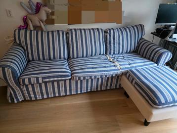 EKTORP 3-zitsbank met chaise longue beschikbaar voor biedingen
