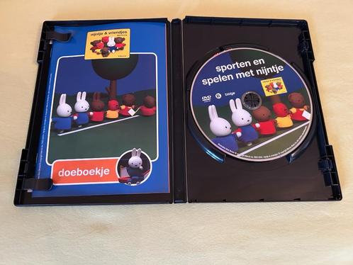 Nijntje - Sporten en Spelen met nijntje - DVD en Doeboekje, Cd's en Dvd's, Dvd's | Tekenfilms en Animatie, Nieuw in verpakking
