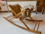 Houten schommelpaard | hobbelpaard | speelgoed | vintage, Ophalen, Gebruikt, Paard