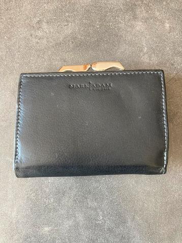 Portemonnee zwart dames echt leer Mark Adam beschikbaar voor biedingen
