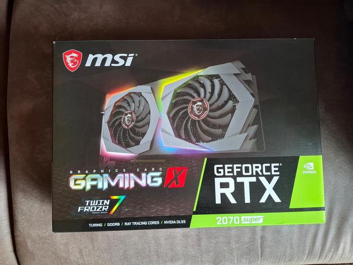 Nvidia 2070 super msi gaming x, Computers en Software, Videokaarten, Gebruikt, Nvidia, PCI-Express 3.0, GDDR6, Ophalen