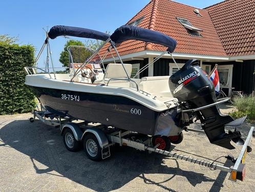 Leuke ruime Consoleboot (Rascala Futurama 600), Watersport en Boten, Motorboten en Motorjachten, Gebruikt, Polyester, Tot 6 meter