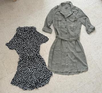 Dameskleding Jumpsuit kort en Doorknoopjurk maat M beschikbaar voor biedingen