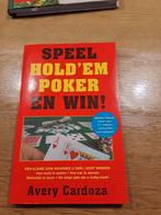 Poker leren- Speel Hold'em Poker en win!, Ophalen of Verzenden, Zo goed als nieuw, A. Cardoza