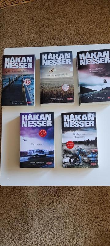 5 thrillers Hakan Nesser beschikbaar voor biedingen