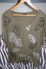 nieuw groen MS mode shirt bladeren mt XXXL, Ophalen of Verzenden, Nieuw, Groen, Shirt of Top