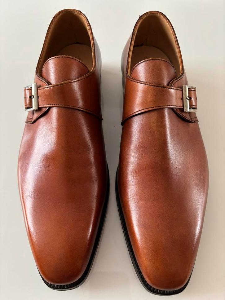 Crockett & Jones Monkton Cognac (42) Nieuw in Doos, Kleding | Heren, Schoenen, Nieuw, Gespschoenen, Bruin, Ophalen of Verzenden
