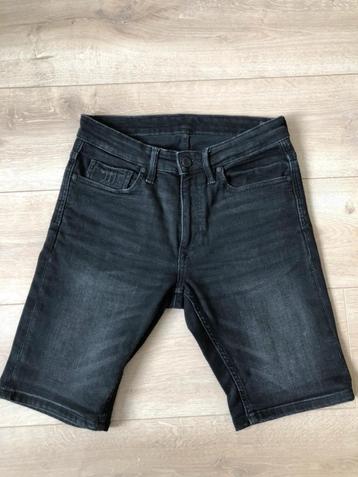 Daily Aesthetiks zwarte jeans short spijkershort korte broek beschikbaar voor biedingen