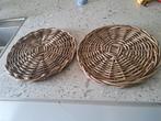 Placemat rotan 10 stuks, Huis en Inrichting, Ophalen, Zo goed als nieuw, Glas of Kopje