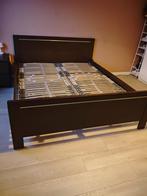 Tweepersoons bed + elektrisch verstelbare bodem + matrassen, Ophalen, Gebruikt, Tweepersoons, 160 cm