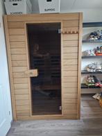 Sauna Infrarood Full Spectrum 2 persoons, Ophalen, Zo goed als nieuw, Infrarood, Complete sauna