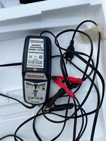 OptiMate 4 acculader / druppellader 12V – motorfiets & auto beschikbaar voor biedingen