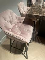 4 barkrukken oud roze, 2 krukken, Ophalen, Zo goed als nieuw, 60 tot 90 cm