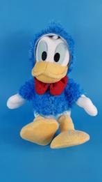 Donald Duck met bontjas knuffel, Disney, Nicotoy, 30 cm. 6B7