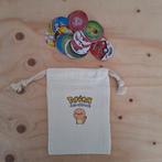 32 Pokémon flippo's + Opbergtasje Nieuw, Ophalen of Verzenden, Losse flippo's