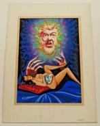 vintage gouache 1953 A. Wettstein ``Alptraum``, Ophalen