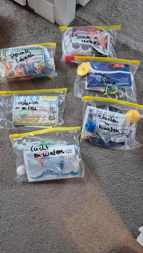 Clementoni Science Proefjes - 4 Stuks + Prankfabriek, Kinderen en Baby's, Speelgoed | Educatief en Creatief, Ophalen of Verzenden