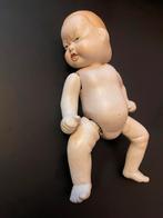 Antieke biscuit pop met twee gezichten, Antiek en Kunst, Ophalen of Verzenden