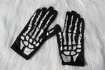 Skull gloves, Ophalen of Verzenden, Nieuw, Feestartikel, Halloween of Griezel