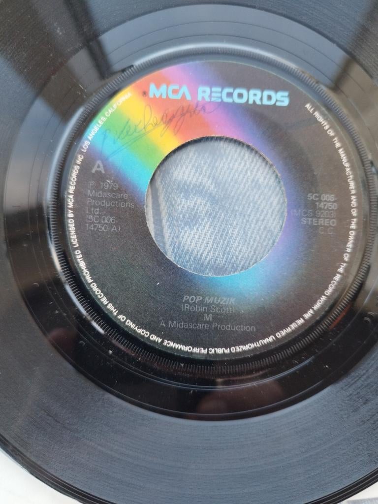 Visage - Pop Muzik 7" Single, Cd's en Dvd's, Vinyl Singles, Gebruikt, 7 inch, Single, Ophalen of Verzenden