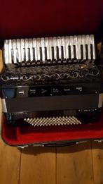 Fisart Ravel IV accordeon 96bas 4-korig!, Gebruikt, Overige formaten, Met koffer, Toetsaccordeon