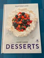 Danny Jansen - Desserts (2019) Masterclass Kookboek, Ophalen, Zo goed als nieuw, Europa, Taart, Gebak en Desserts