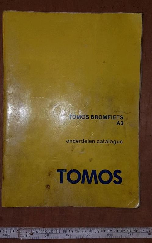 Tomos a3 onderdelen catalogus, Fietsen en Brommers, Handleidingen en Instructieboekjes, Gebruikt, Ophalen of Verzenden