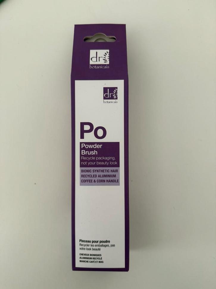 Dr Botanicals powder brush, Sieraden, Tassen en Uiterlijk, Uiterlijk | Cosmetica en Make-up, Nieuw, Toebehoren, Gehele gezicht