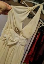 Marilyn Monroe Stijl Jurk - Beige, Kleding | Dames, Beige, Maat 42/44 (L), Ophalen of Verzenden, Knielengte