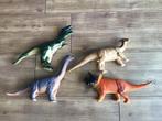 Dino’s 4 stuks, zacht, 30 cm groot, Ophalen of Verzenden, Zo goed als nieuw